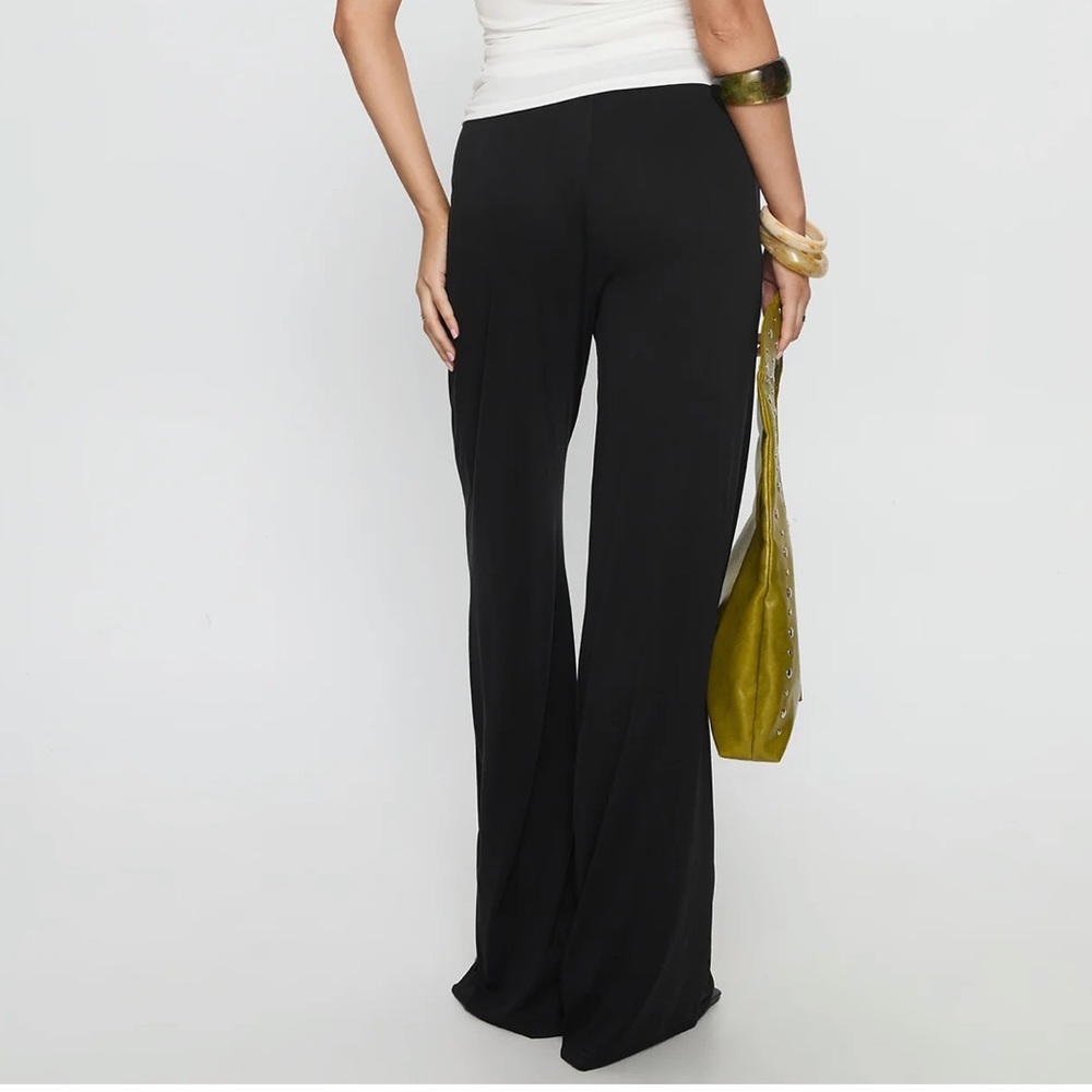 Princess Polly Black Leg Pants